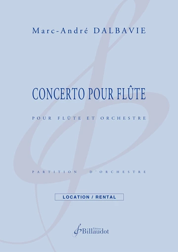 Concerto pour flûte Visuell